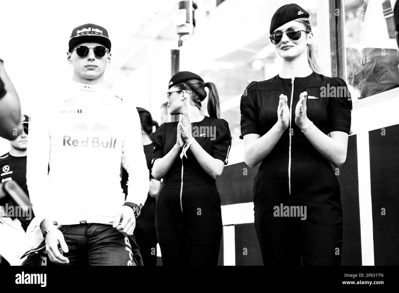 VERSTAPPEN Max (NED) Red Bull Tag Heuer RB13, Portrait während der Formel 1 Weltmeisterschaft 2017, Abu Dhabi Grand Prix vom 23. Bis 26. November in Yas Marina - Foto Florent Gooden / DPPI Stockfoto