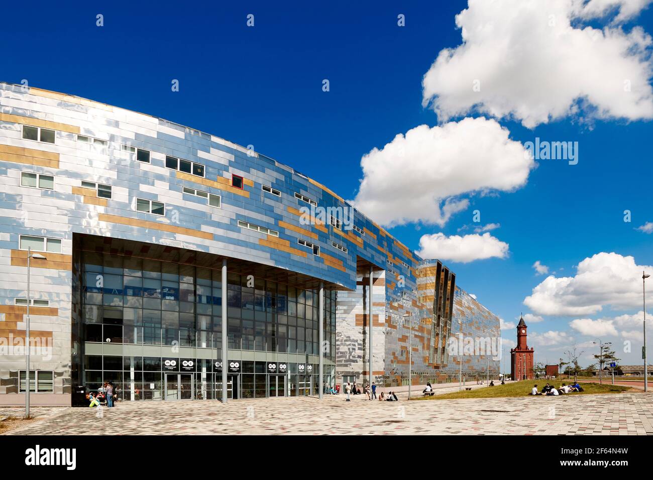 Middlesbrough College in Middlehaven Stockfoto