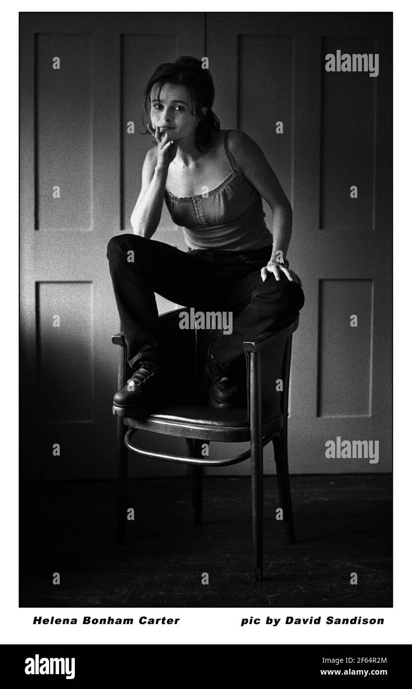 Helena Bonham Carter, Schauspielerin - August 1999. Stockfoto