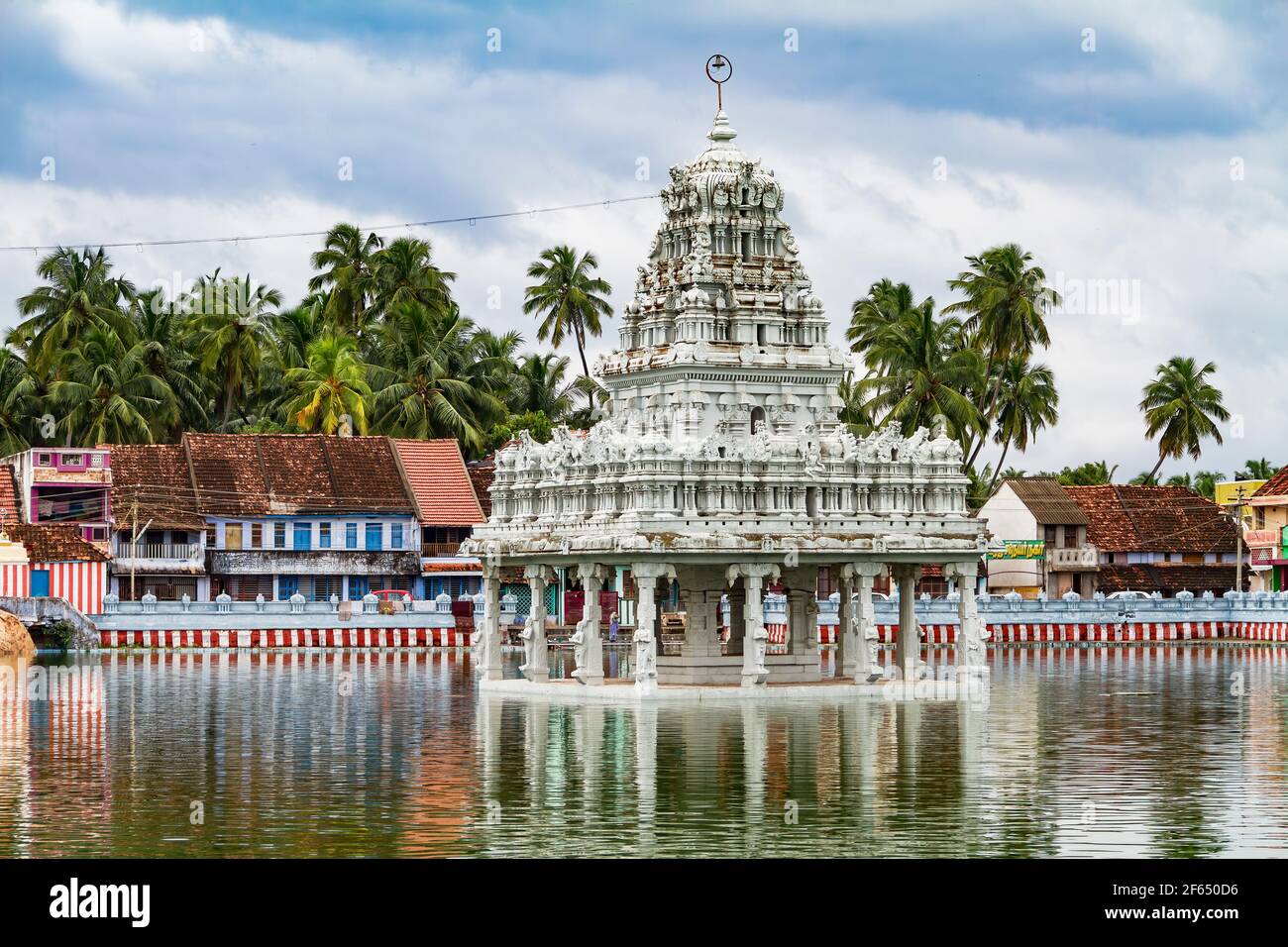 Hindu-Tempel im Bundesstaat Tamil Nadu, Indien Stockfoto