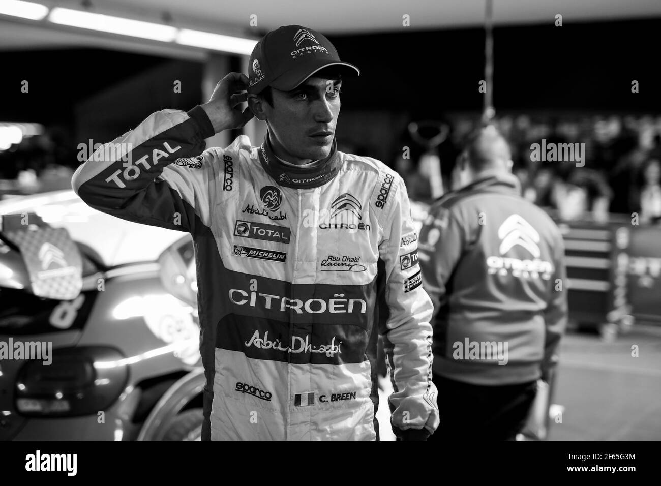 BREEN Craig (IRL) Citroen Total Abu Dhabi WRT Ambiance PortraitAmbiente während der WRC World Rally Car Championship 2017, Tour de Corse Rallye vom 6. Bis 9. April in Ajaccio, Frankreich - Foto Florent Gooden / DPPI Stockfoto