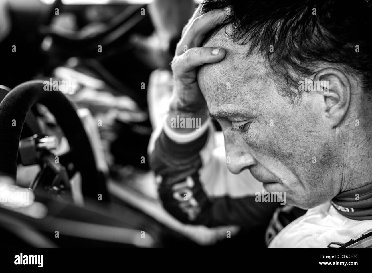MEEKE Kris (GBR) Citroen Total Abu Dhabi WRT Ambiance Portrait während der WRC World Rally Car Championship 2017, Tour de Corse Rallye vom 6. Bis 9. April in Bastia, Frankreich - Foto Francois Flamand / DPPI Stockfoto