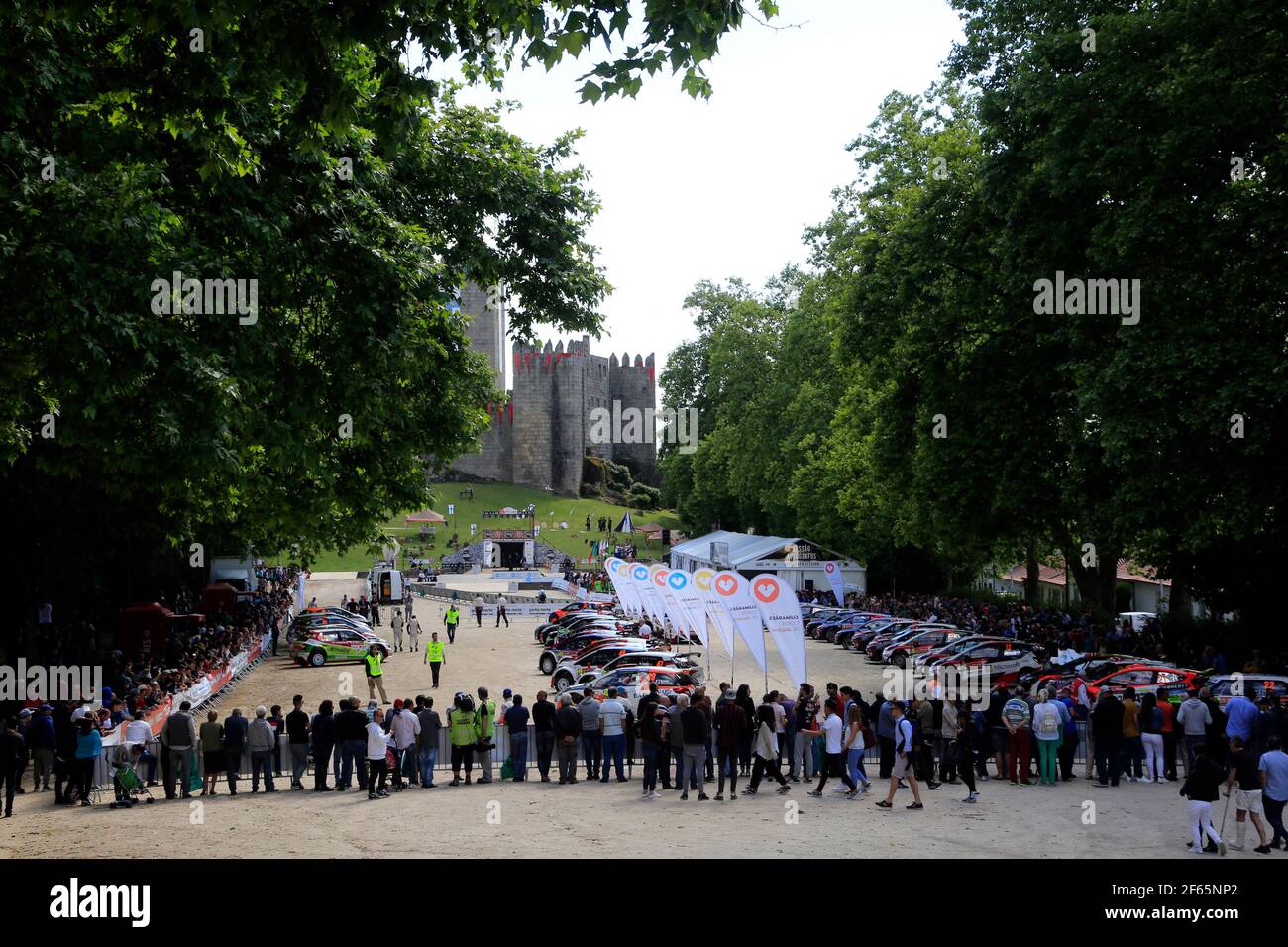 Guimarães Ambiente während der WRC World Rally Car Championship 2017, Vodafone Rally de Portugal vom 18. Bis 21. Mai, in Matosinhos - Foto Paulo Maria / DPPI Stockfoto