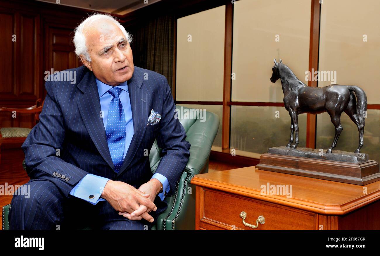 Kushal Pal Singh ist ein indischer Milliardär-Immobilienentwickler und Chairman und CEO des Immobilienentwicklers DLF Limited. Foto: Sondeep S Stockfoto