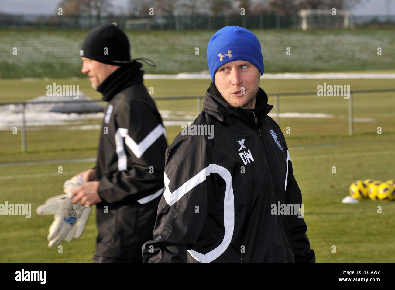 DAVE WATSON TORWARTTRAINER IN BIRMINGHAM CITY. UND MARK TAYLOR. BILD DAVID ASHDOWN Stockfoto