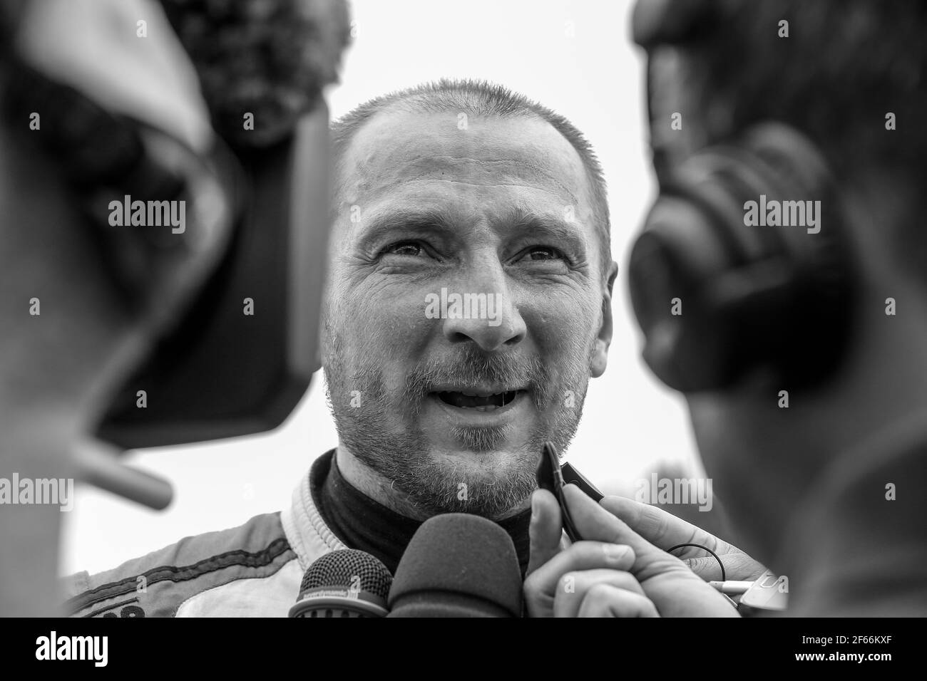 LUKYANUK Alexey (RUS), Ford Fiesta R5, Ambiance Portrait während der European Rally Championship 2017 ERC Rally Islas Canarias, El Corte Inglés, vom 4. Bis 6. Mai in Las Palmas, Spanien - Foto Alexandre Guillaumot / DPPI Stockfoto