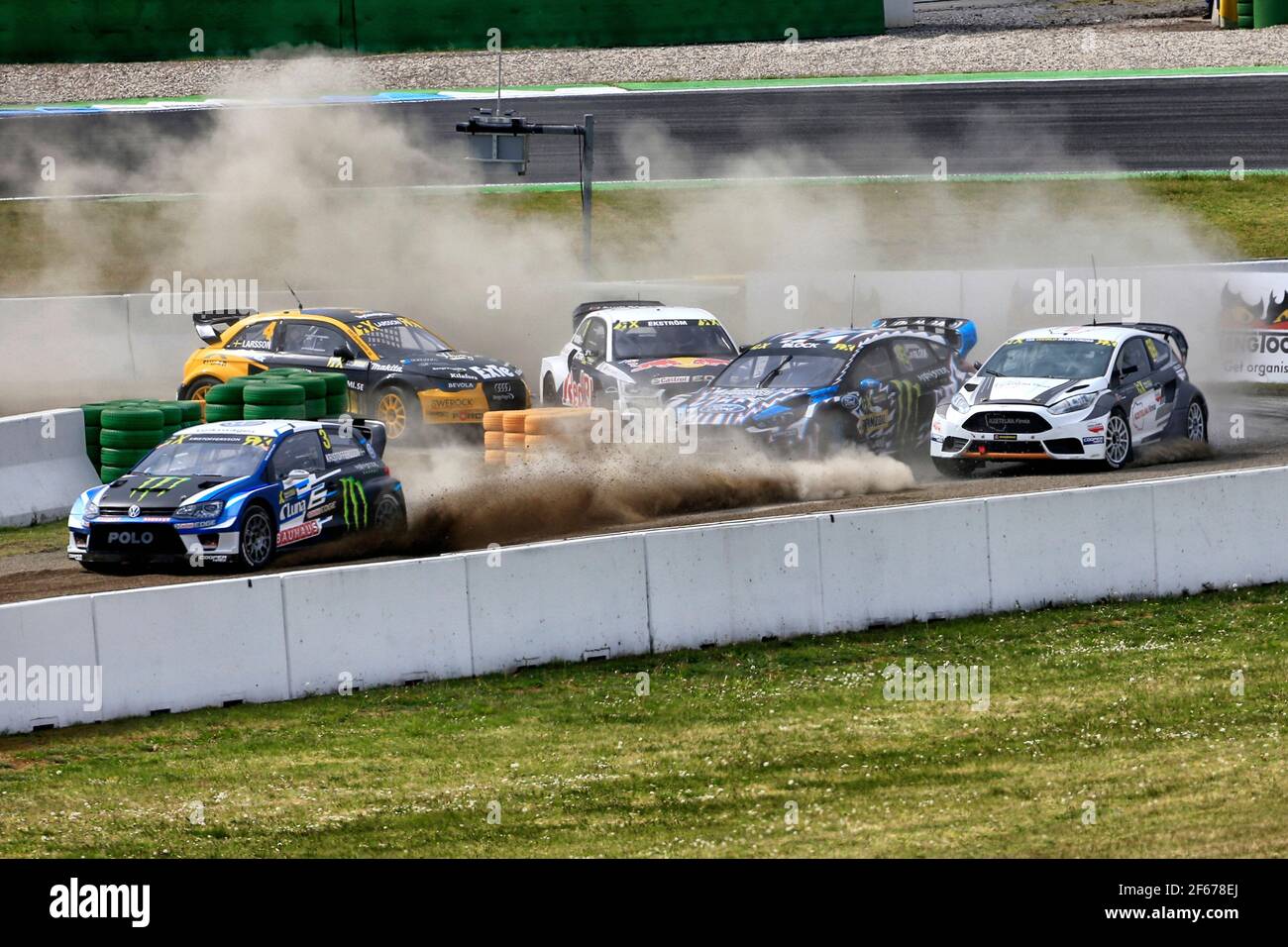 03 KRISTOFFERSSON Johan (swe) PSRX Volkswagen Schweden Volkswagen Polo GTI Aktion während Cooper Tyres World RX von Hockenheim 2017, vom 5. Bis 7. Mai - Foto Paulo Maria /DPPI Stockfoto