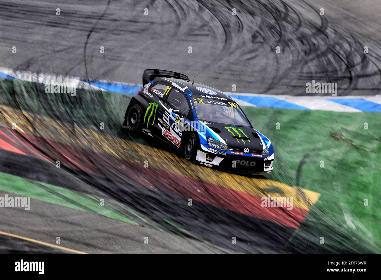 11 SOLBERG Petter (NOR) PSRX Volkswagen Schweden Volkswagen Polo GTI Aktion während Cooper Tyres World RX von Hockenheim 2017, vom 5. Bis 7. Mai - Foto Paulo Maria /DPPI Stockfoto