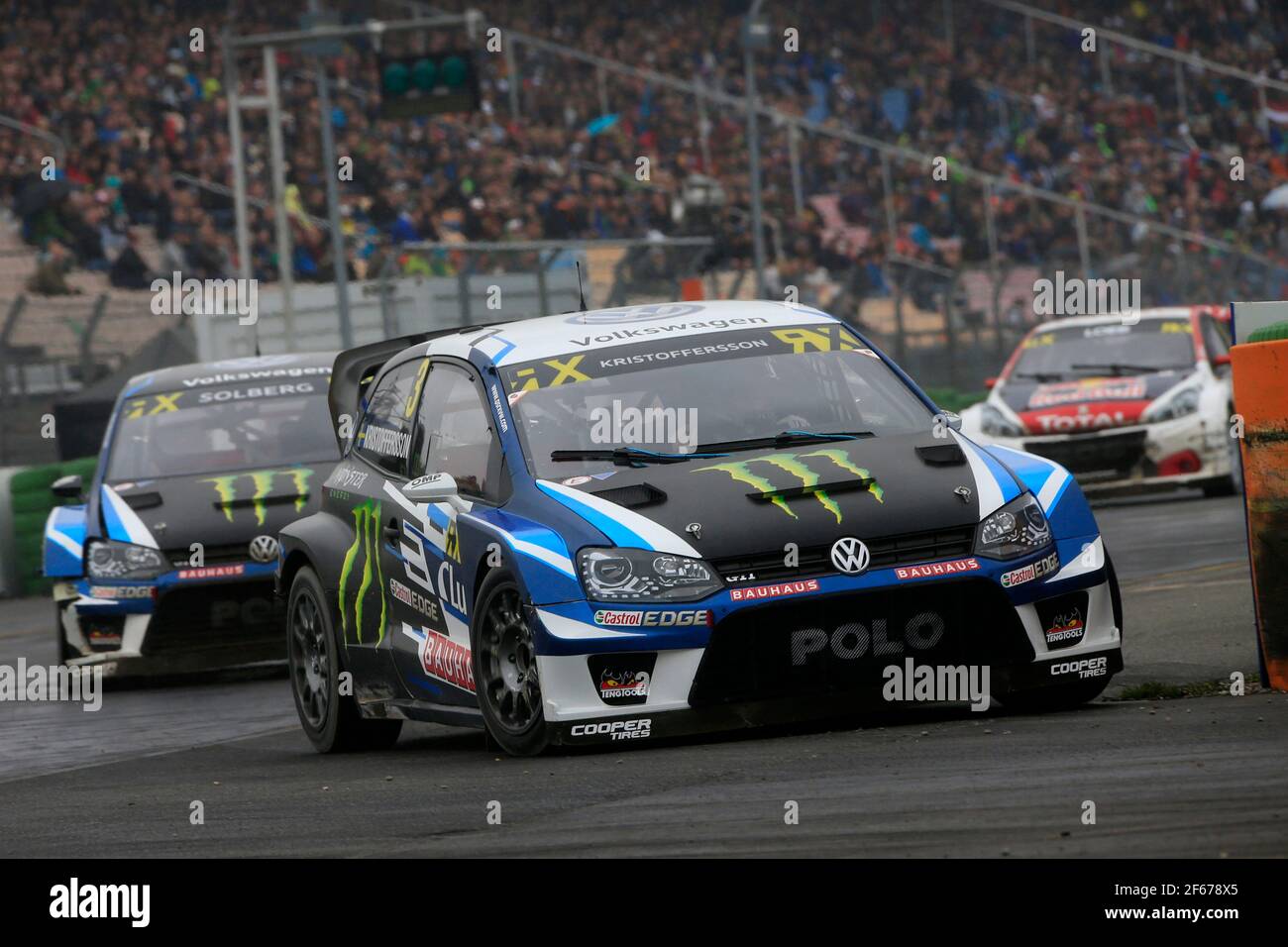 03 KRISTOFFERSSON Johan (swe) PSRX Volkswagen Schweden Volkswagen Polo GTI Aktion während Cooper Tyres World RX von Hockenheim 2017, vom 5. Bis 7. Mai - Foto Paulo Maria /DPPI Stockfoto