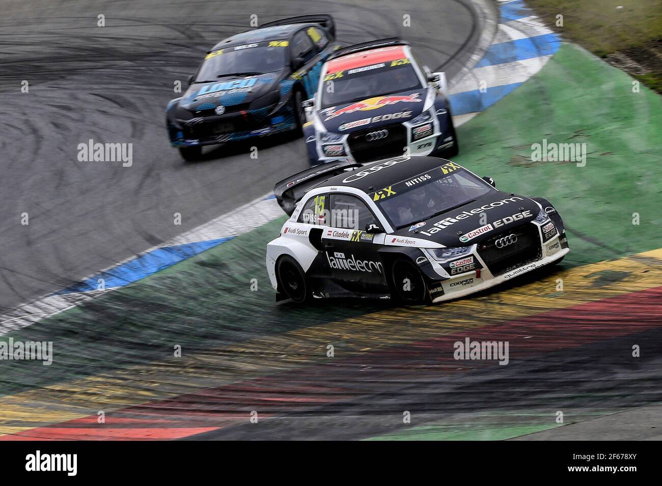 15 NITISS Reinis (lva) EKS Performance ab Audi S1 Aktion während Cooper Tyres World RX in Hockenheim 2017, vom 5. Bis 7. Mai - Foto Paulo Maria /DPPI Stockfoto