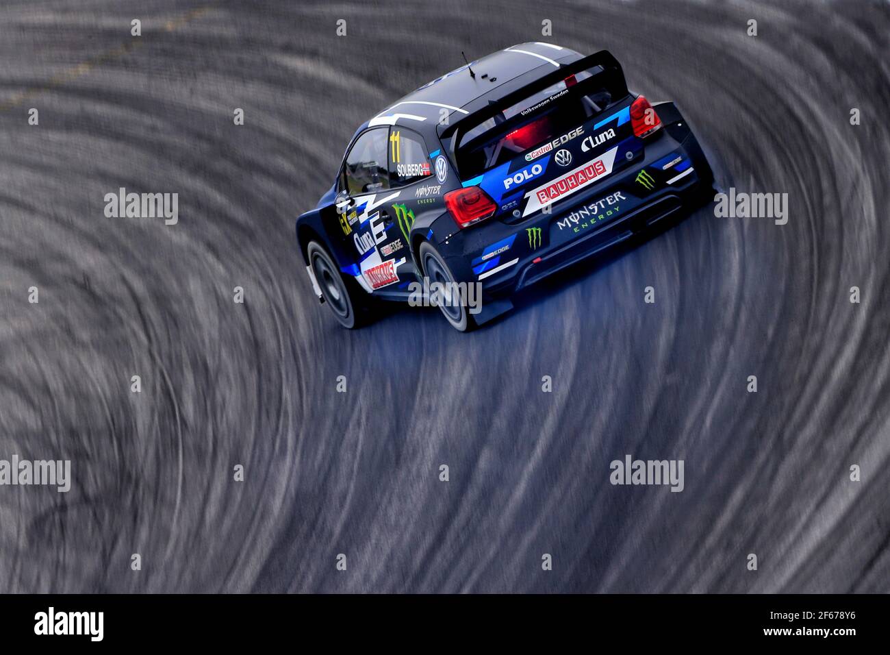 11 SOLBERG Petter (NOR) PSRX Volkswagen Schweden Volkswagen Polo GTI Aktion während Cooper Tyres World RX von Hockenheim 2017, vom 5. Bis 7. Mai - Foto Paulo Maria /DPPI Stockfoto