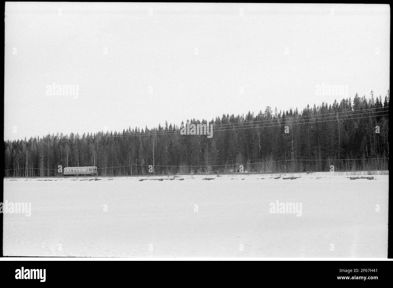 Motorwagen auf der hoting-Strecke. Stockfoto