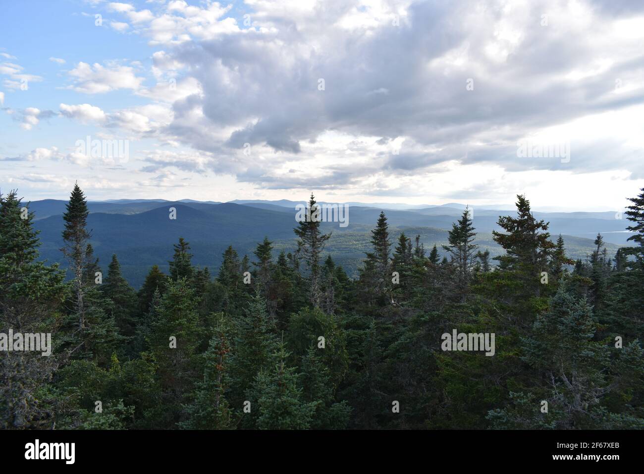 Endlose Aussichten Stockfoto