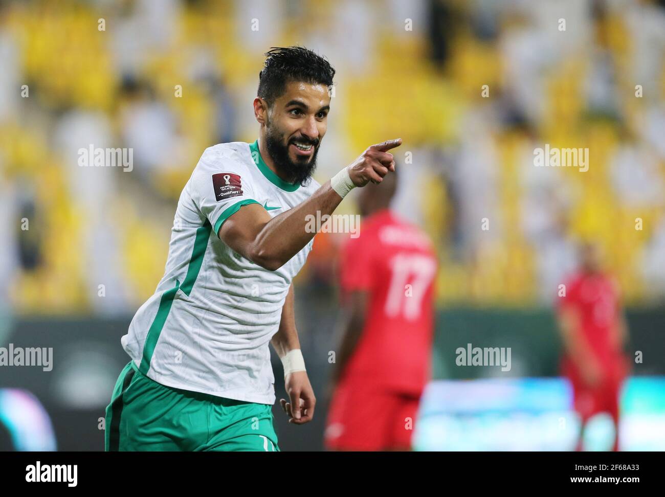 Fußball - WM-Qualifikation Asien - Runde 2 - Gruppe D - Saudi-Arabien gegen  Palästina - King Saud University Stadium,
