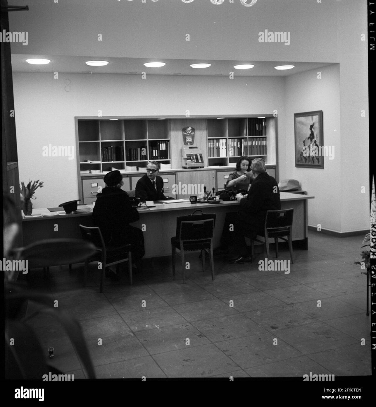 State Railway Travel Service, Kungsgatan 29, Stockholm Stockfoto