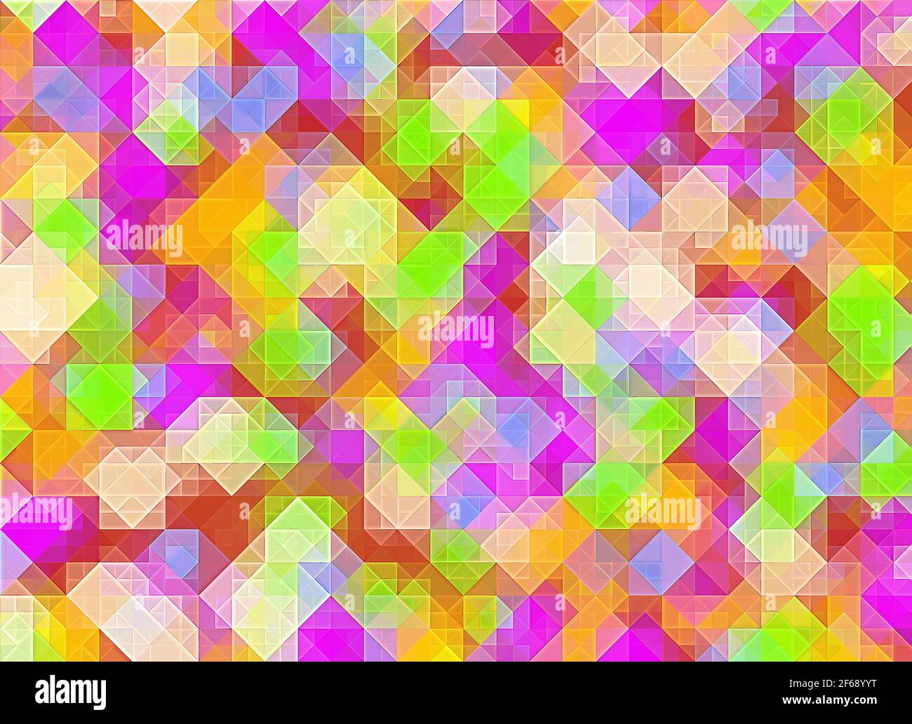 Mehrfarbiger heller abstrakter geometrischer Hintergrund Stockfoto