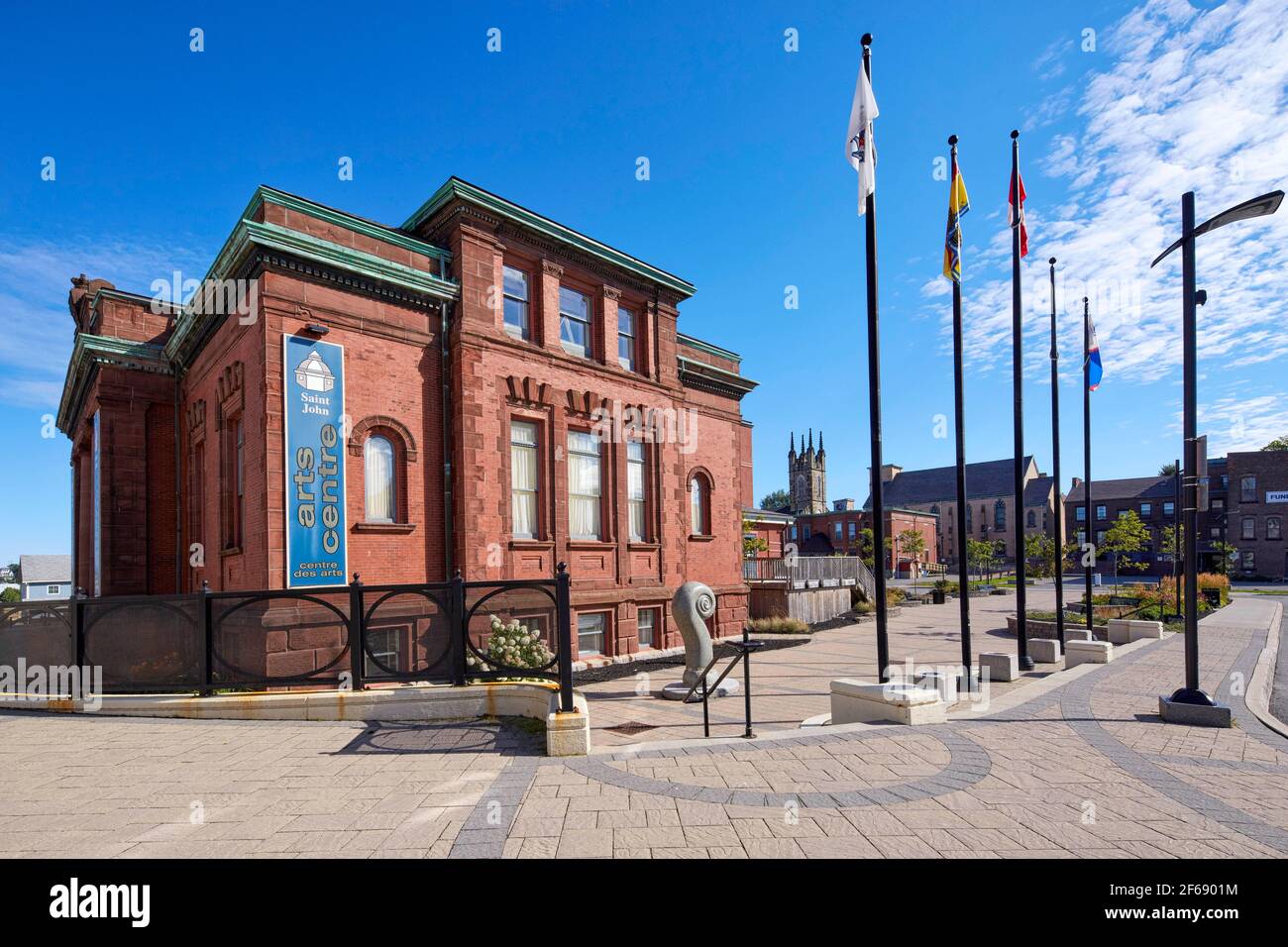 Saint John Arts Centre in Saint John New Brunswick Kanada Stockfoto