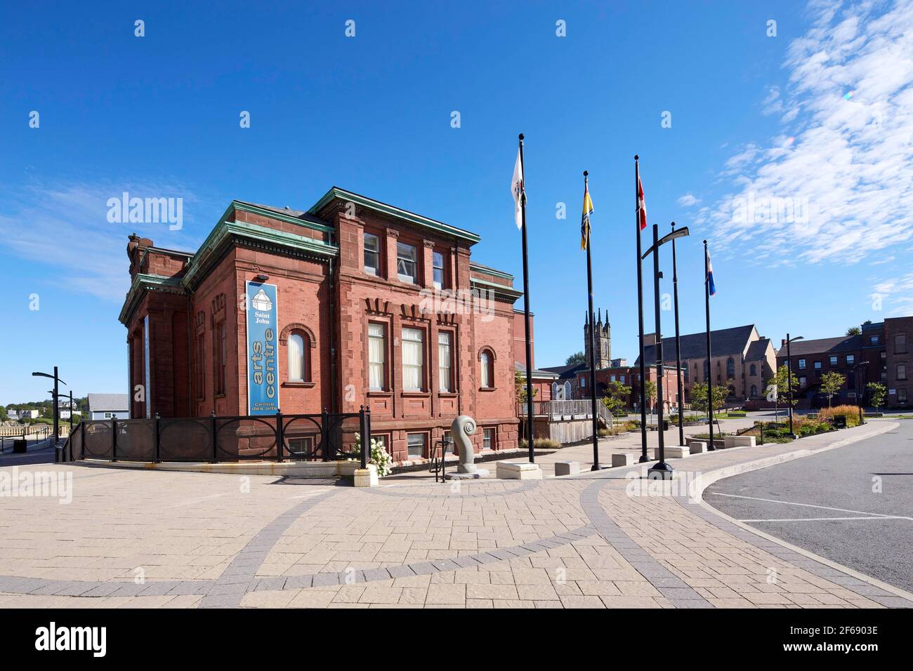 Saint John Arts Centre in Saint John New Brunswick Kanada Stockfoto