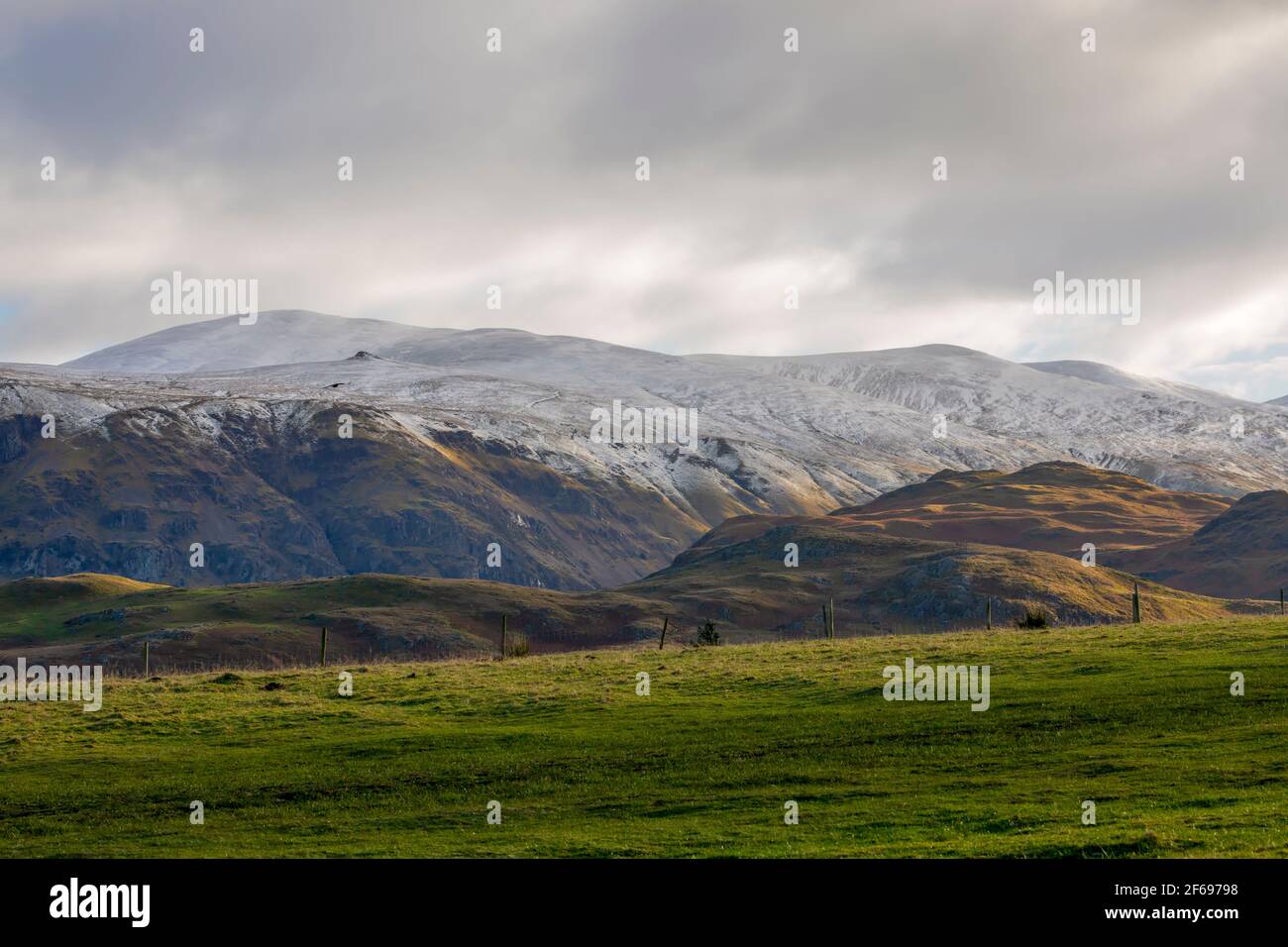 Helvellyn Range, Lake District National Park, Cumbria Stockfoto