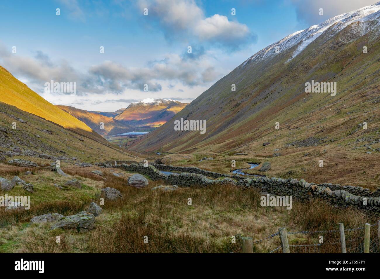 Kirkstone Pass, Lake District National Park, Cumbria Stockfoto