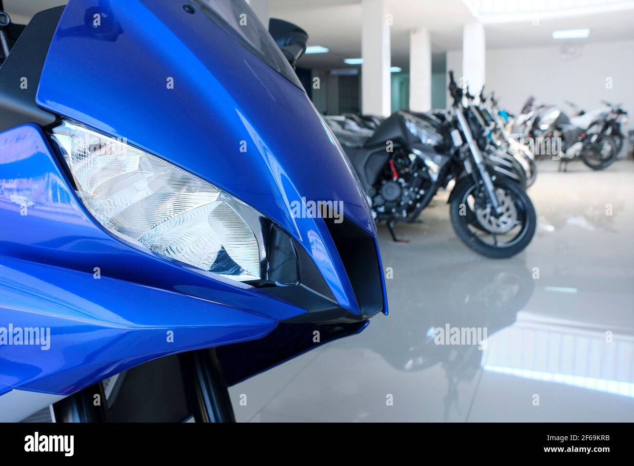 Yamaha Bike Stockfotos und -bilder Kaufen - Alamy