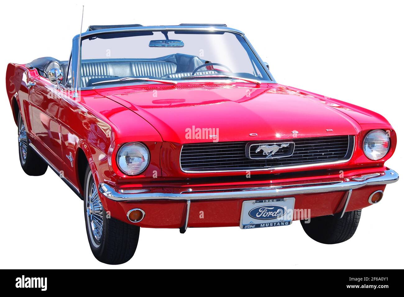 Ein schöner Sportwagen für den einfachen Mann war das Ziel der Ford Motor Company, als sie 1964 den Ford Mustang einführten. Stockfoto