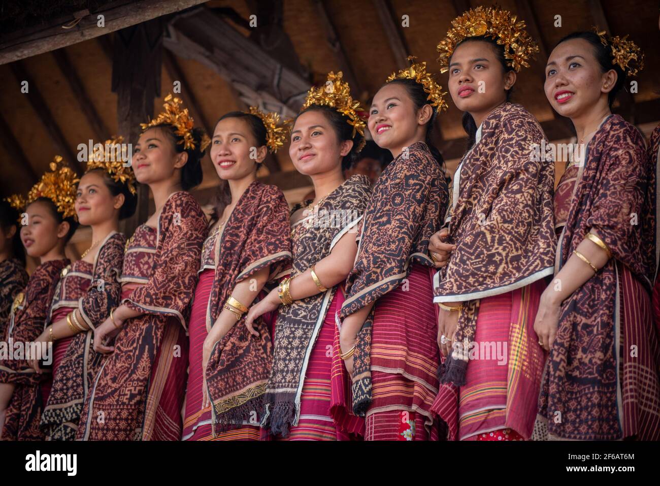 Tenganan, Bali / Indonesien - Mai 25 2016 : Atmosphäre der Harmonie im Dorf tenganan bali Stockfoto