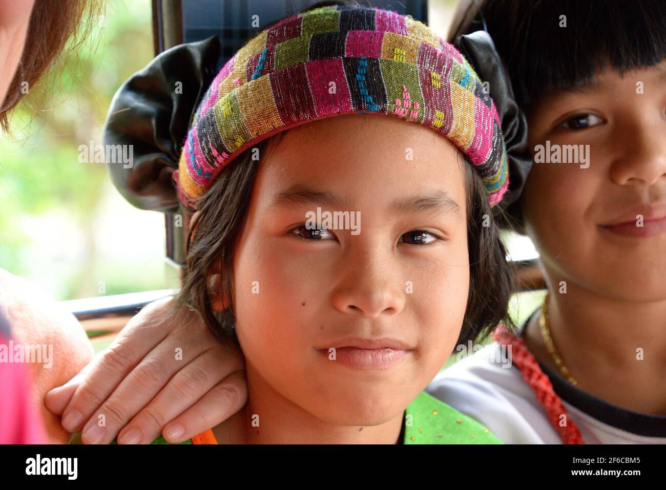 ETNISCHE MINDERHEIT VON NORD-THAILAND Stockfoto