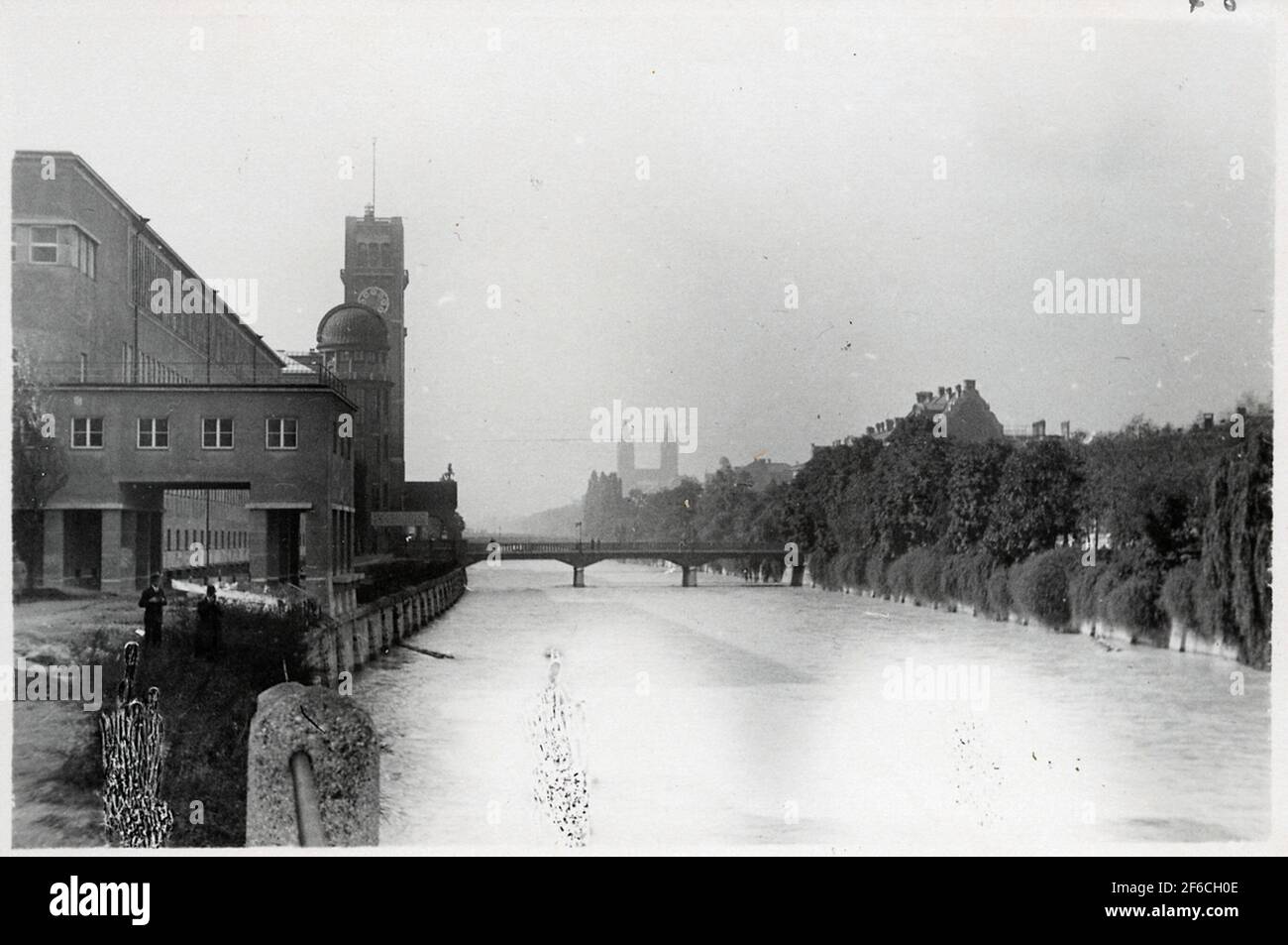 Teil von München. Stockfoto