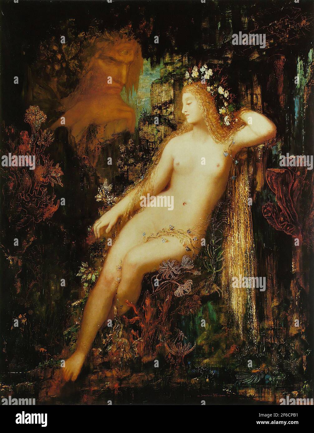 Gustave Moreau - Galate 1 C 1880 Stockfoto