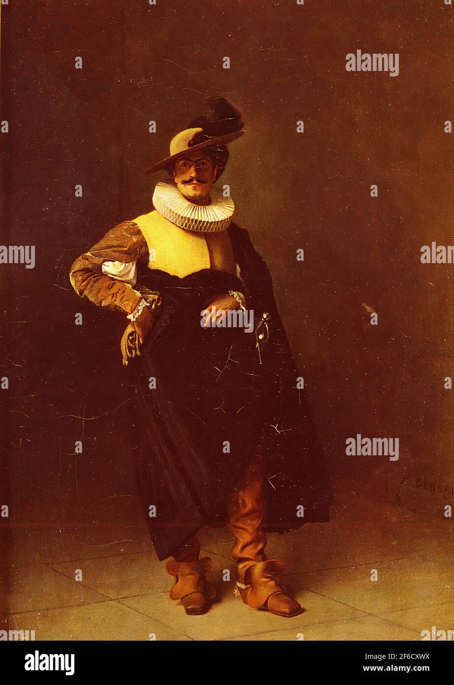 Jean-Léon Gérôme - Louis XIII 18 Stockfoto