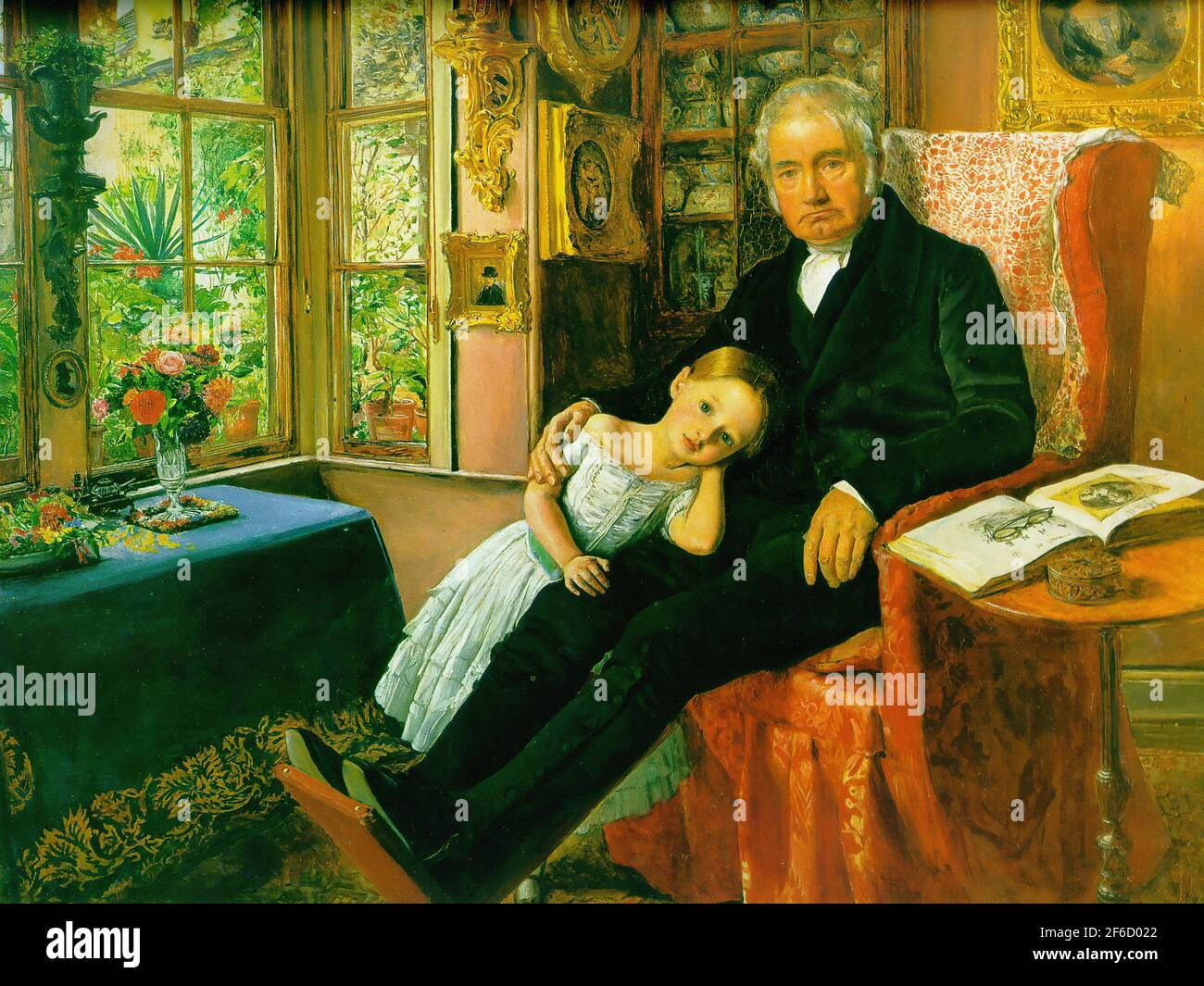 John Everett Millais - James Wyatt Enkelin Mary 1849 Stockfoto