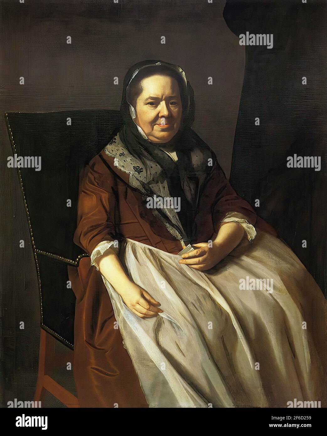 John Singleton Copley - Porträt Frau Paul Richard 1771 Stockfoto