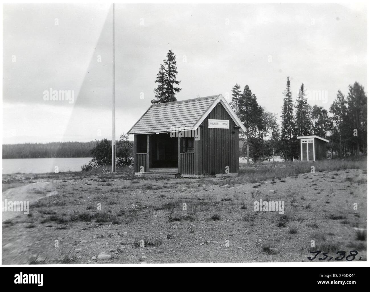 Holmsele Hamn Stockfoto