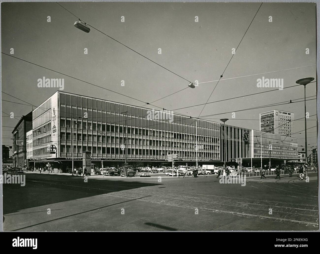 Münchens Bahnhof. Stockfoto