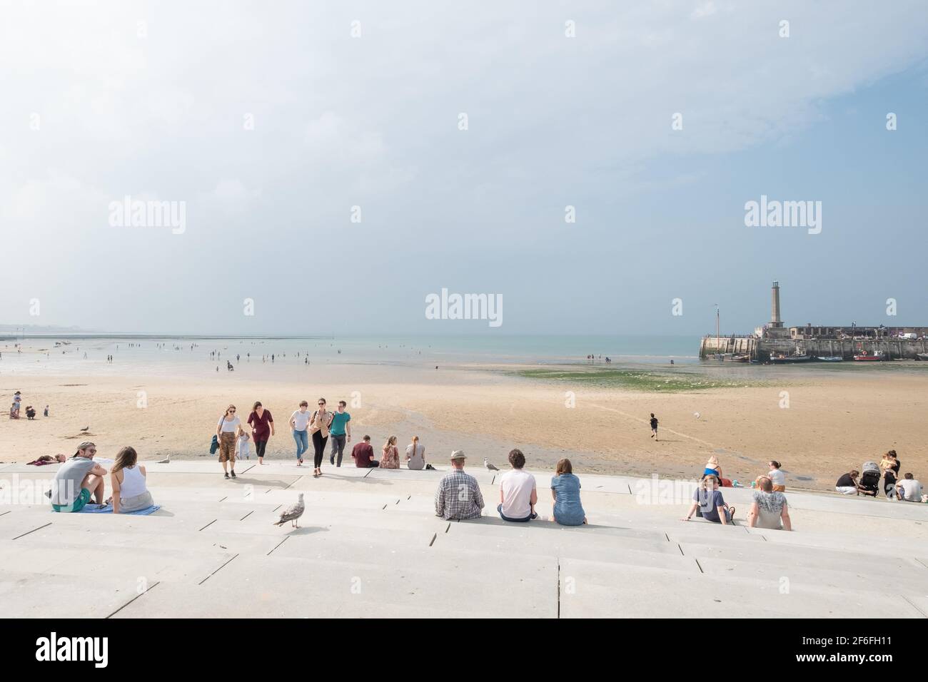 Der Strand, Ramsgate, Kent, Großbritannien Stockfoto