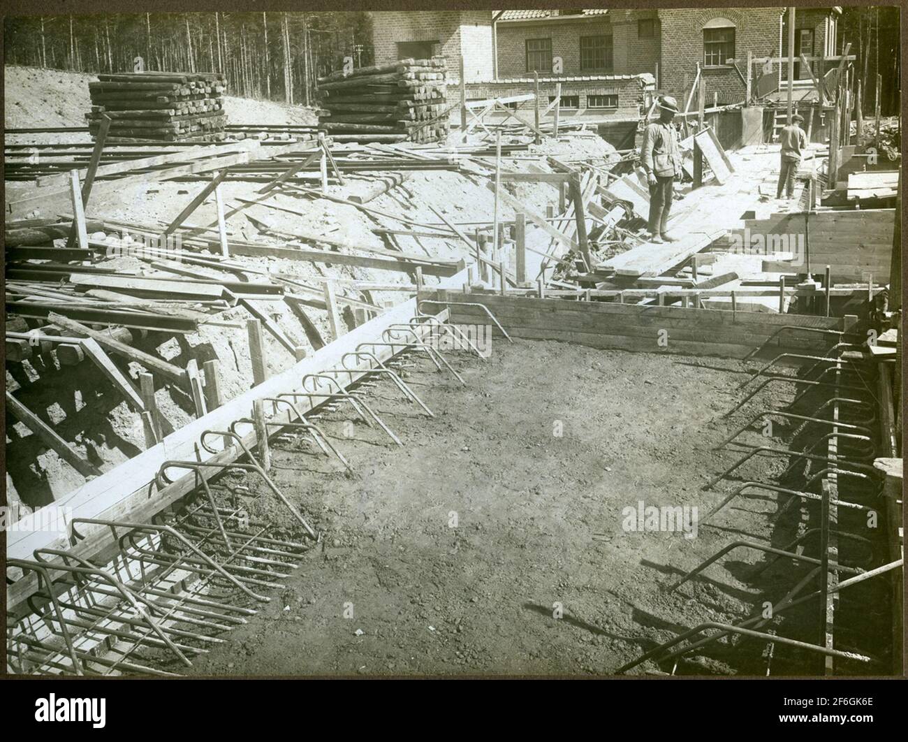 Södertälje Südbahnhof Stockfoto