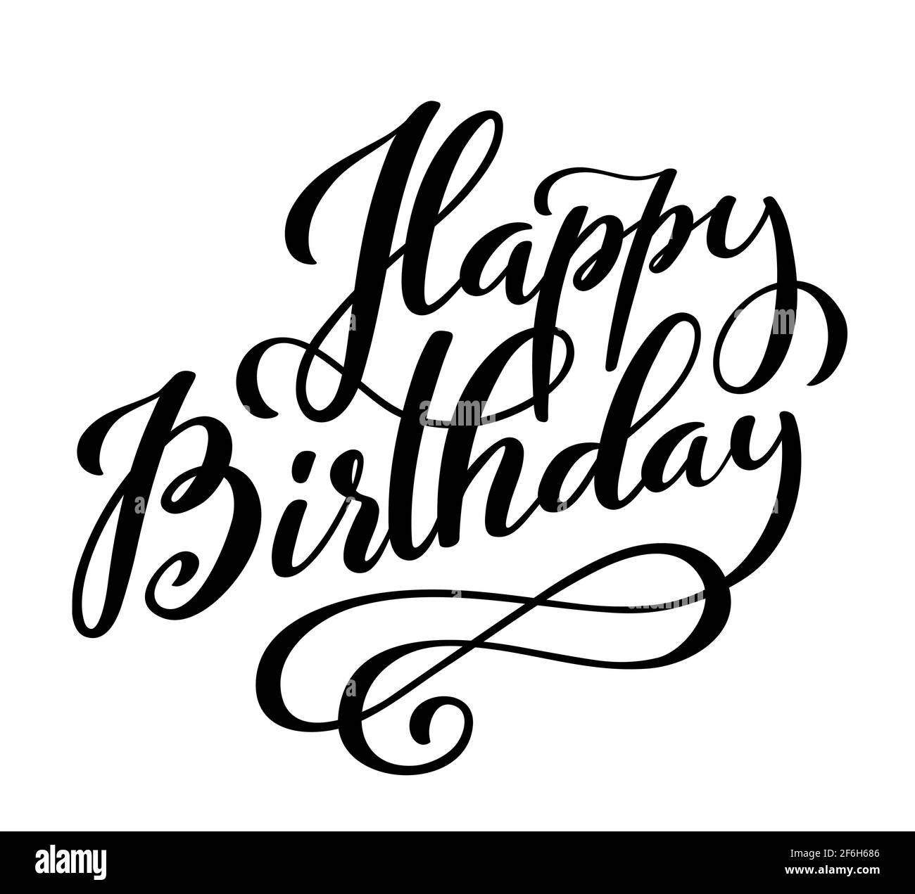 Happy Birthday Grußkarten Stock Vektor