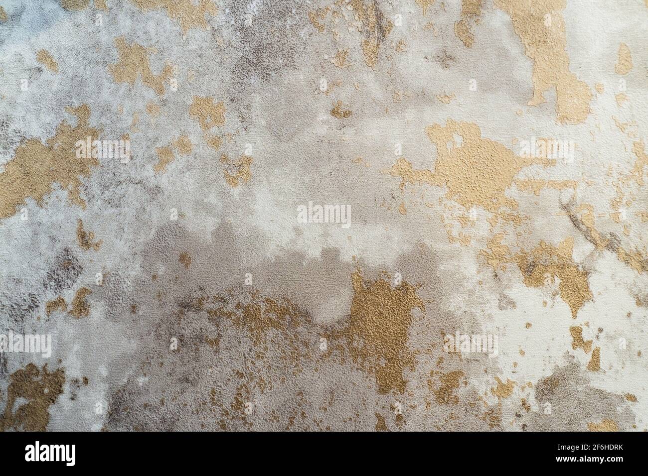 Schmutzige Grunge-Textur aus altem Gips mit Mauerwerk Stockfoto