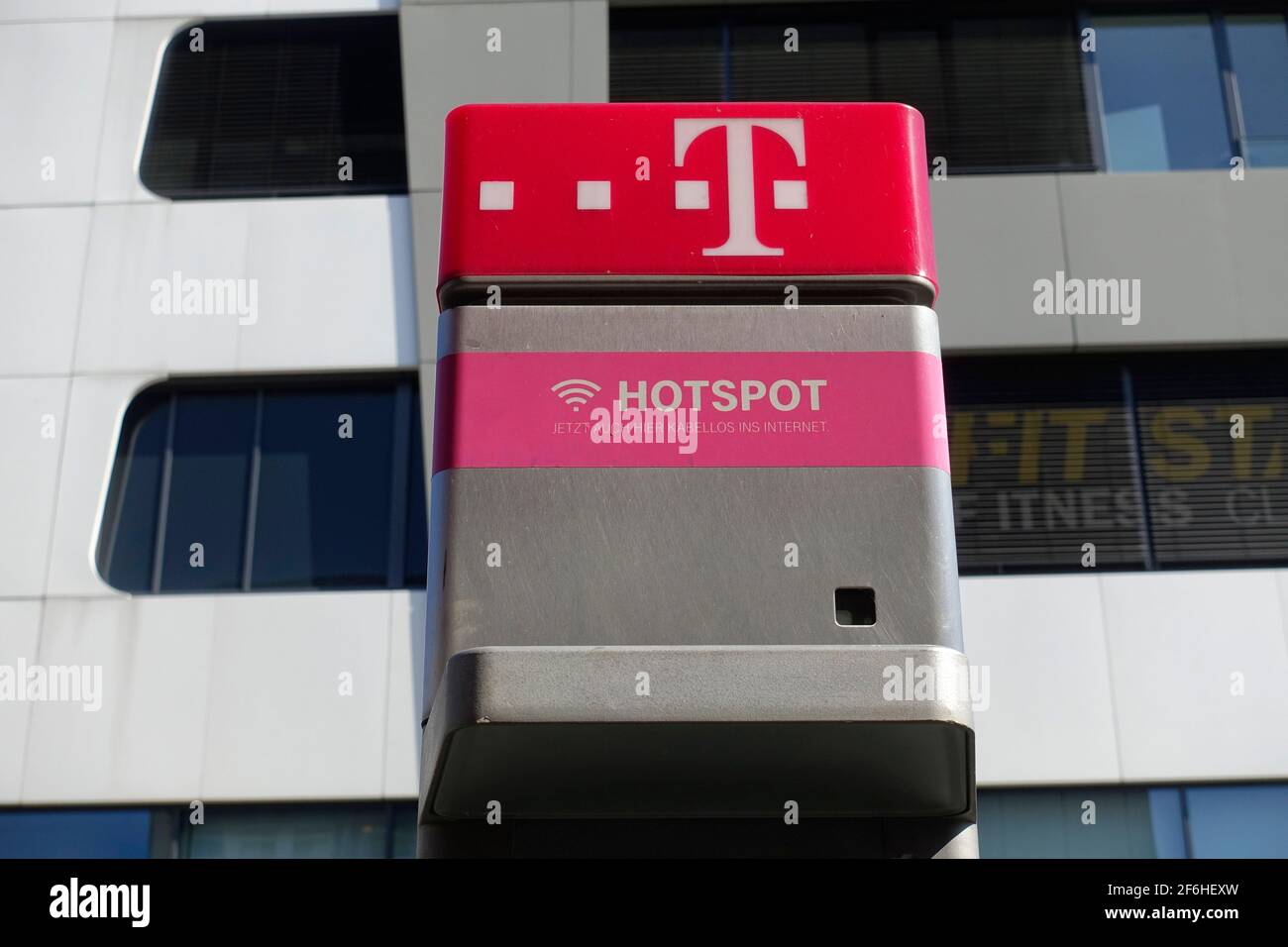 Hotspot, Deutsche Telekom, Berlin, Deutschland Stockfoto Hotspot, Deutsche Telekom, Berlin, Deutschland Stockfoto