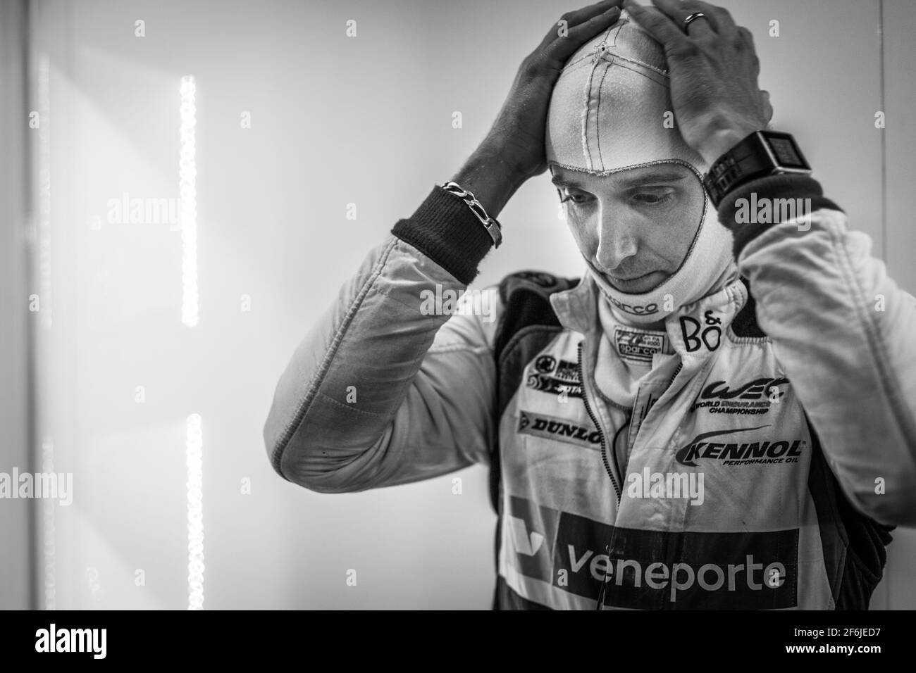 GOMMENDY Tristan (Fra), Orica 07 Gibson Team Jackie Chan DC Racing, Ambiance Portrait während der FIA WEC World Endurance Championship 2017, 6 Stunden Fuji vom 13. Bis 15. Oktober in Oyama, Japan - Photo Clement Luck / DPPI Stockfoto