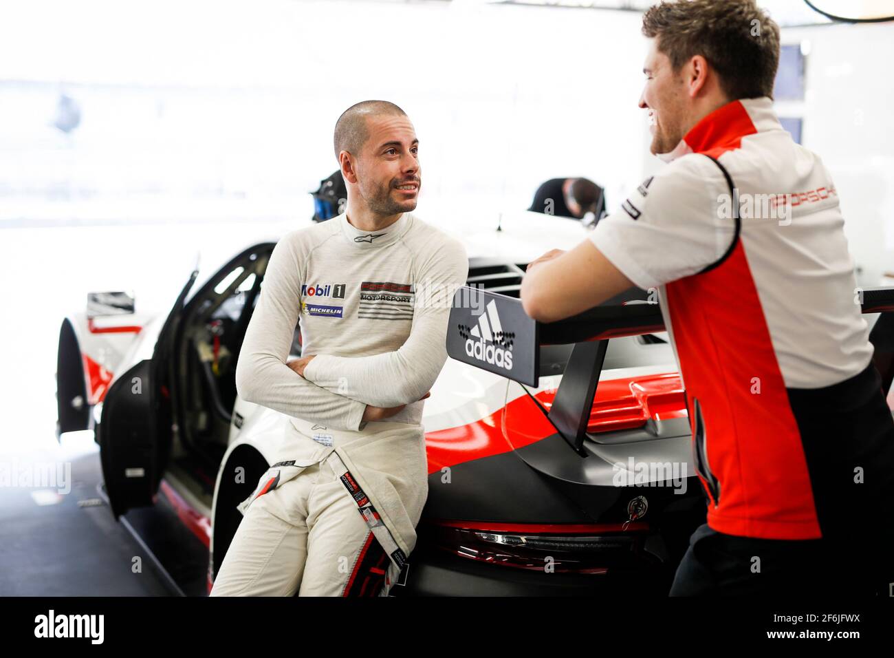 MAKOWIECKI Frederic (Fra), Porsche 911 RSR Porsche Team GT, Ambiance Portrait während der FIA WEC World Endurance Championship 2017, 6 Stunden von Shanghai vom 3. Bis 5. november, in Shanghai, China - Foto DPPI Stockfoto