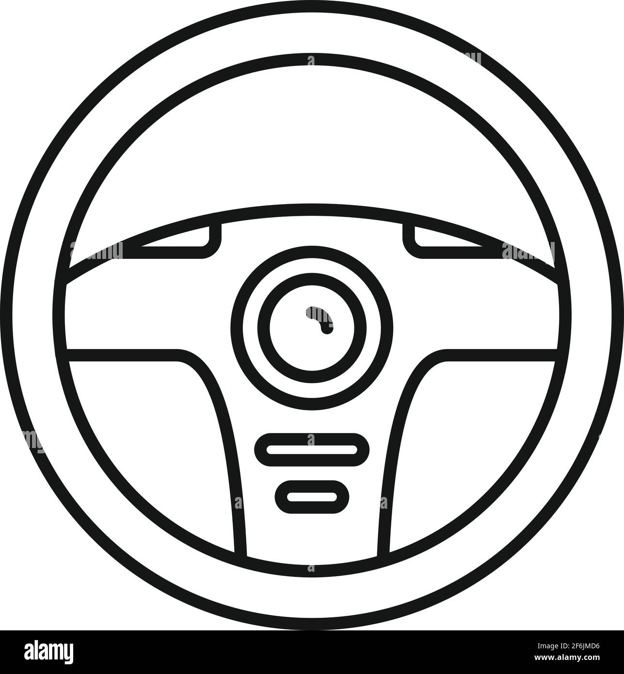 Auto lenkrad symbol Schwarzweiß-Stockfotos und -bilder - Alamy