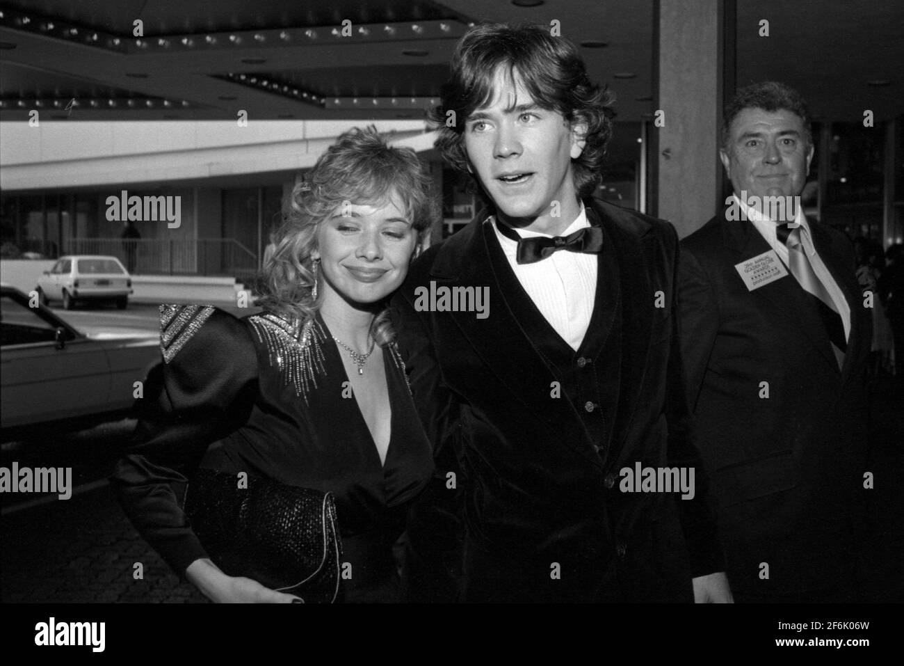 Timothy Hutton und Rosanna Arquette bei den 39. Jährlichen Golden Globe Awards im Beverly Hilton Hotel in Beverly Hills, Kalifornien 30. Januar 1982 Quelle: Ralph Dominguez/MediaPunch Stockfoto