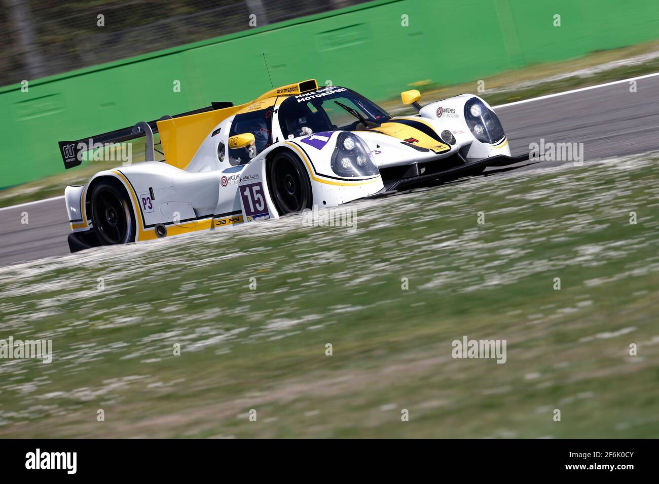 15 FARANO John (CAN) DONS Morten (dnk) KAPADIA Alex (gbr) Ligier JS P3 Nissan Team RLR Msport Aktion während der 2017 ELMS European Le Mans Series Prolog Tests in Monza, Italien, 28. Bis 29. März - Foto Jean Michel Le MEUR / DPPI Stockfoto