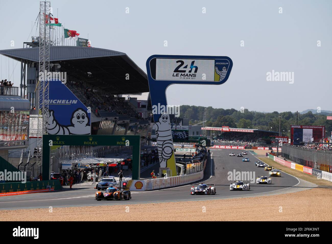 03 GLORIEUX Jean (bel), TORIL Alexander (esp), Norma M30 Nissan Team DKR Engineering, Aktion während der 2017 Road to le Mans, vom 18. Juni auf der Rennstrecke von Le Mans, Frankreich - Foto Florent Gooden / DPPI Stockfoto