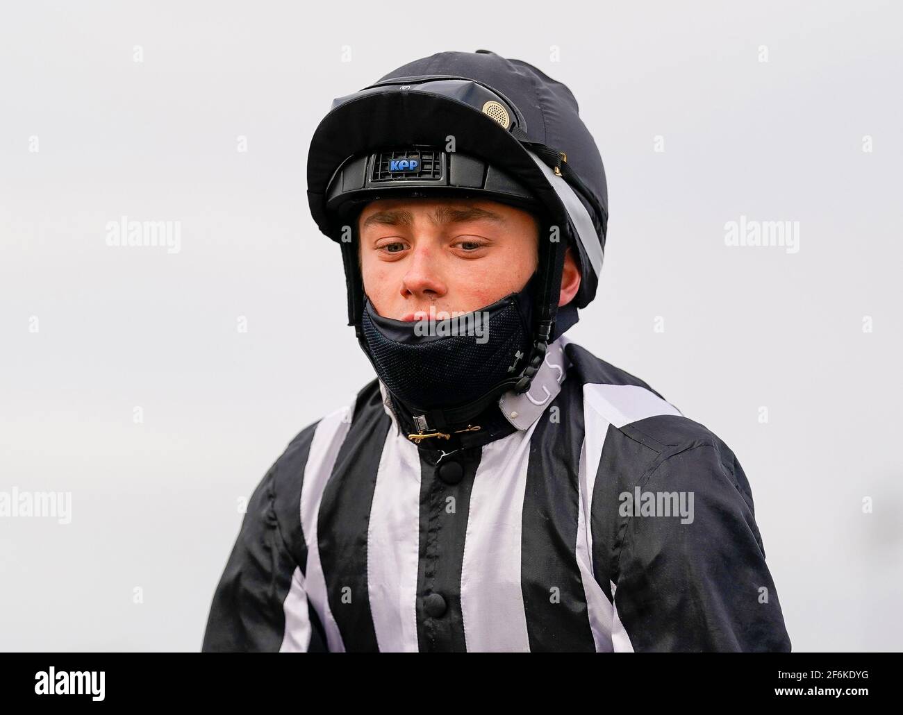 Benoit de la Sayette auf der Chelmsford City Racecourse. Bilddatum: Donnerstag, 1. April 2021. Stockfoto