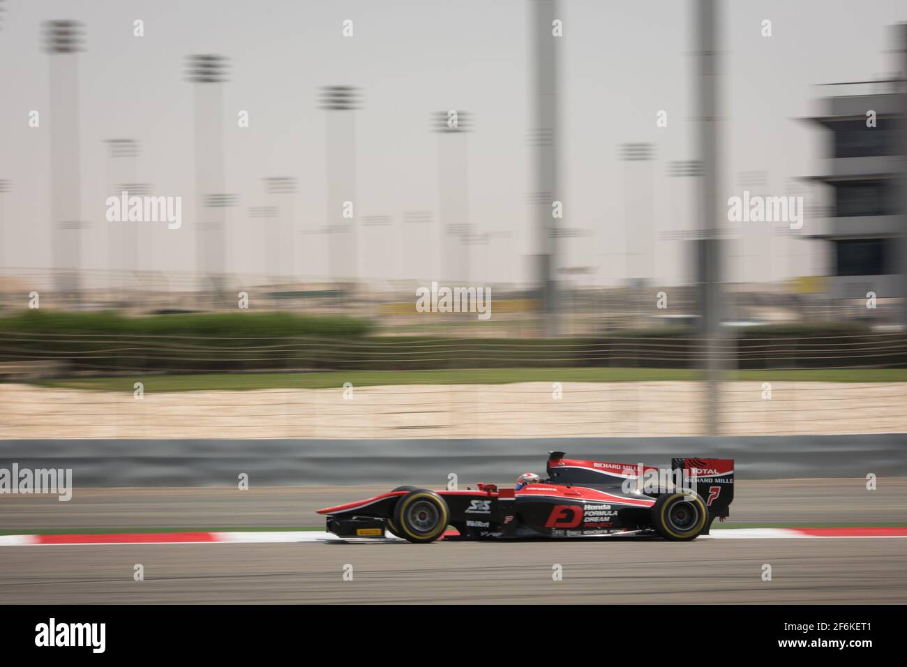 07 MATSUSHITA Nobuharu, Art Grand Prix, Aktion während der FIA Formel 2-Meisterschaft 2017, Bahrain in Sakhir vom 14. Bis 16. April - Foto Antonin Vincent / DPPI Stockfoto