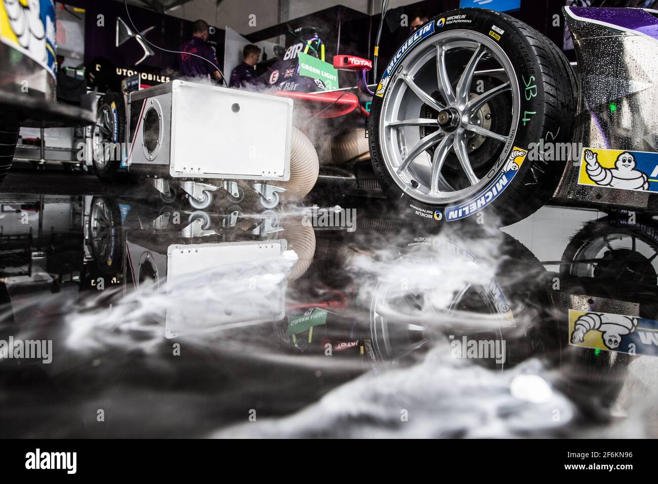 Reifen Pneu Michelin Team DS Automobile Virgin Racing Ambiente während der Formel-E-Meisterschaft 2017, in New York City, USA, vom 14. Bis 16. juli - Foto Antonin Vincent / DPPI Stockfoto