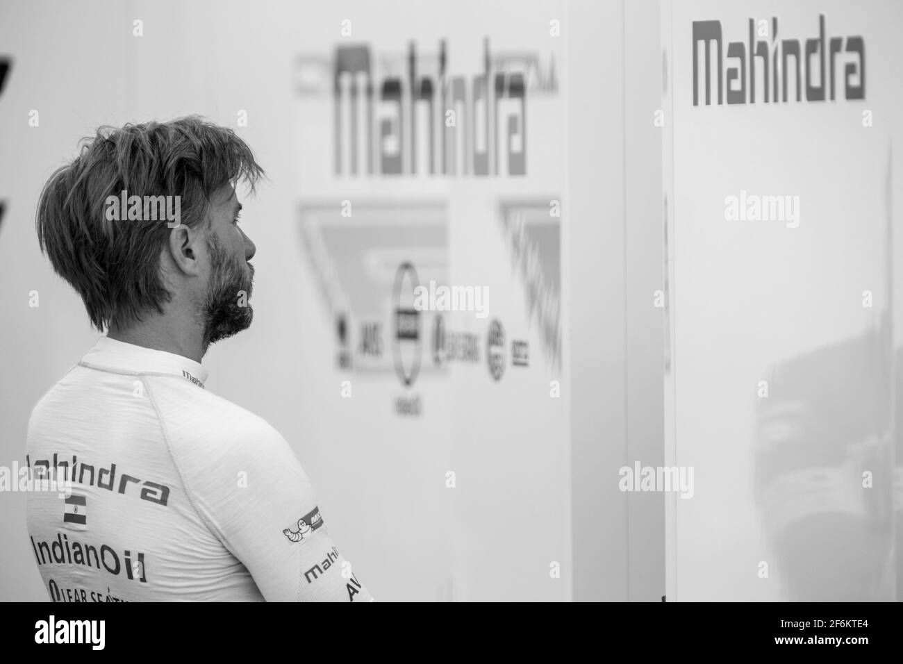 HEIDFELD Nick (ger) Formel-E-Team Mahindra Rennstimmung Portrait während der Formel-E-Meisterschaft 2017, in Berlin, Deutschland, vom 9. Bis 11. juni - Foto Clement Luck / DPPI Stockfoto